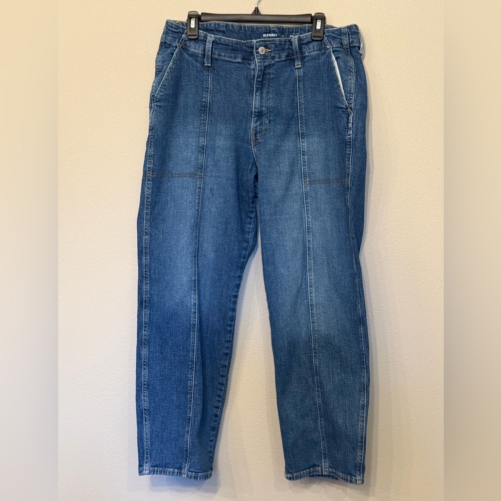 Old Navy O.G. Loose High-Rise Denim Jeans, Size 16